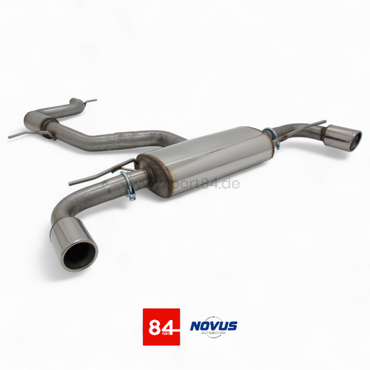 VW Golf 6 GTI Gruppe A Sportabgasanlage ab Kat 1x90mm SR-Design aus Edelstahl
PORT84