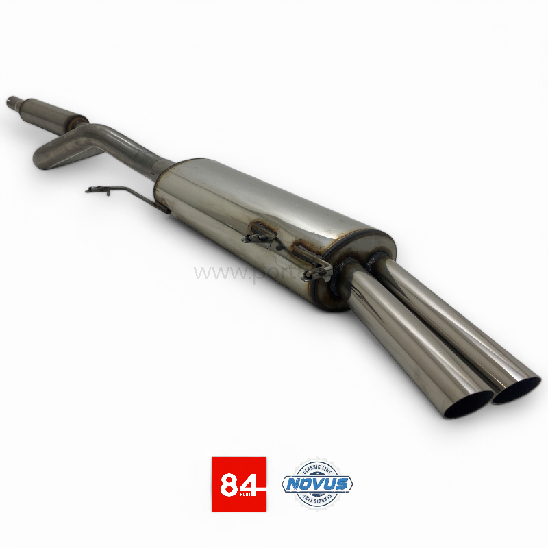 VW Scirocco 2 53B Gruppe A Sportabgasanlage 16V Style aus Edelstahl NOVUS AUTOMOTIVE PORT84