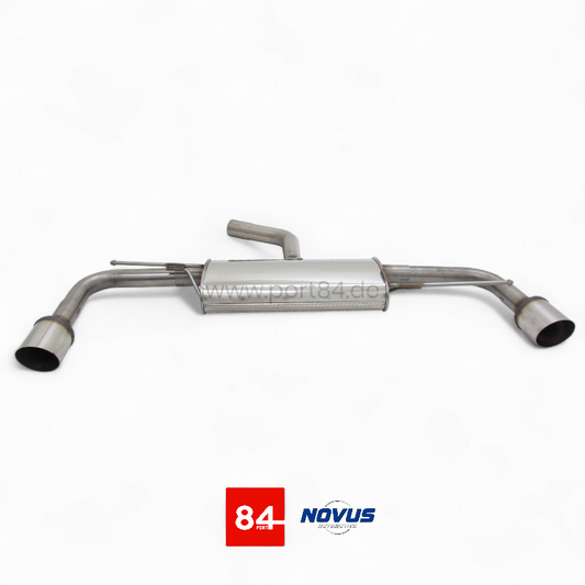 VW Golf 6 Sport Endschalldämpfer GTI-Look 2x90 mm MS-Design aus Edelstahl
PORT84