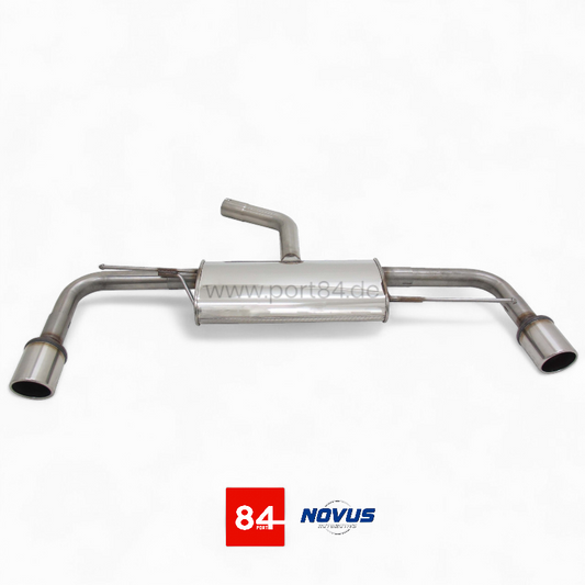 VW Golf 6 Sport Endschalldämpfer GTI-Look 2x90 mm SR-Design aus Edelstahl
PORT84