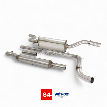VW Caddy (14D) Sportabgasanlage (55mm) 1x63mm Endrohr aus Edelstahl
PORT84