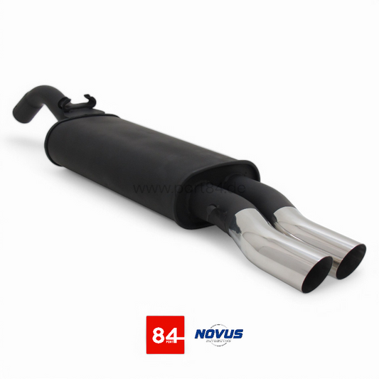 VW Golf 2 Sportendschalldämpfer 2x60mm S-Design
PORT84