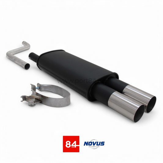 VW Polo 86c / 2F Sportendschalldämpfer 2x76mm RL-Design
PORT84