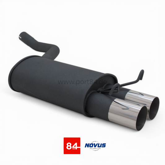 Mercedes Benz W201 / 190 Sportendschalldämpfer 2x76mm RL- Design
PORT84