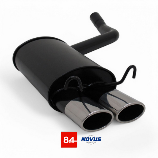 Mercedes Benz W201 (190) Sportendschalldämpfer 2x85/58mm AM-Design
PORT84