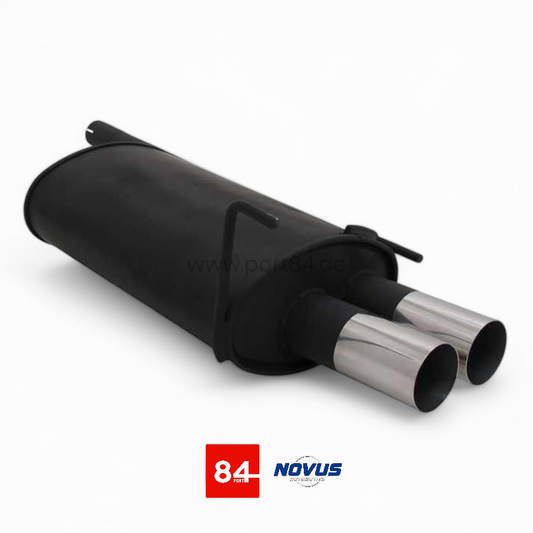 Mercedes Benz W201 (190) Sportendschalldämpfer 2x76mm RL-Design
PORT84