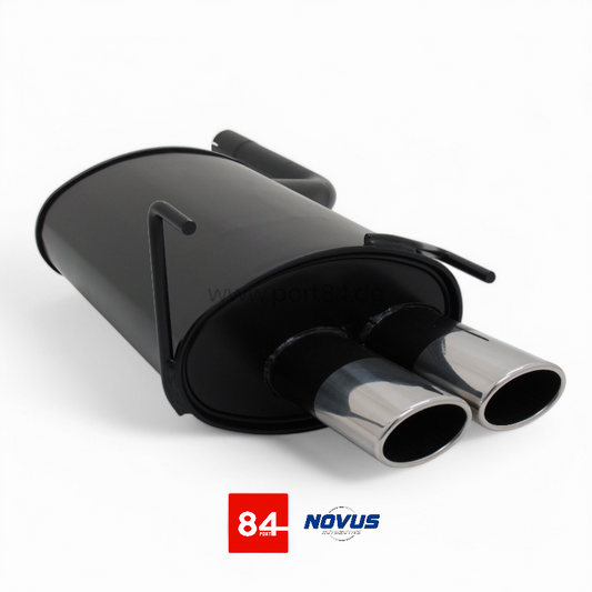 Mercedes Benz W208 Sportendschalldämpfer 2x85/58mm AM-Design
PORT84