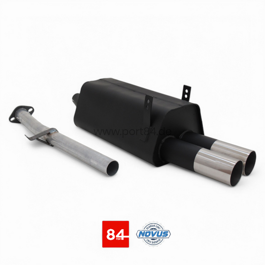 BMW E36 Sportendschalldämpfer 2x76mm RL-Design
PORT84