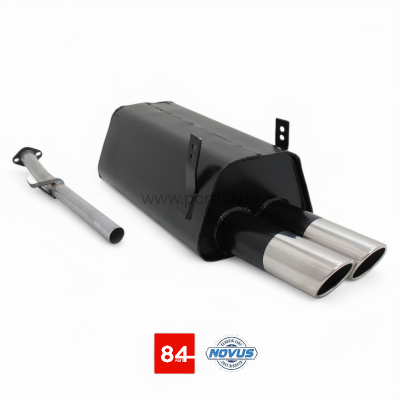 BMW E36 Sportendschalldämpfer 2x76mm SR-Design
PORT84