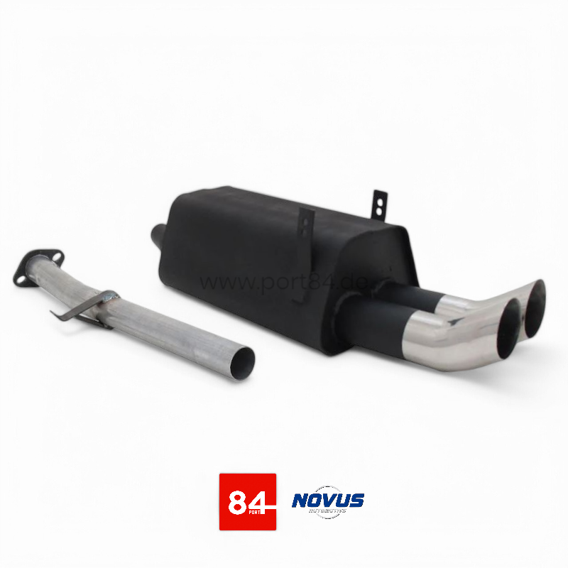 BMW E36 316i/318i Sportendschalldämpfer 2x76mm DTM 4 Zylinder
PORT84