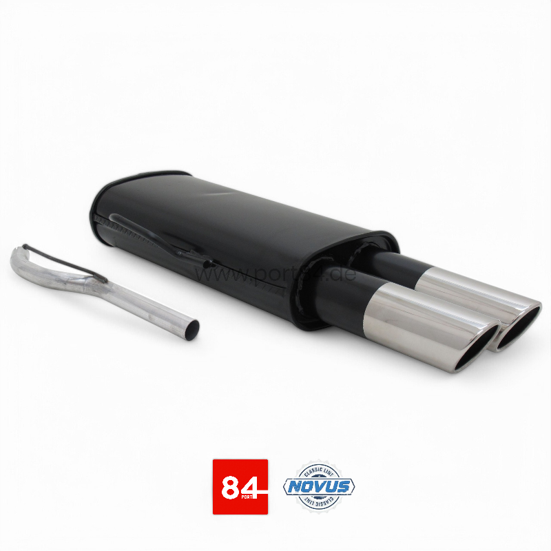 VW Passat 35i (B3/B4) Sportendschalldämpfer 2x76mm SR-Design
PORT84