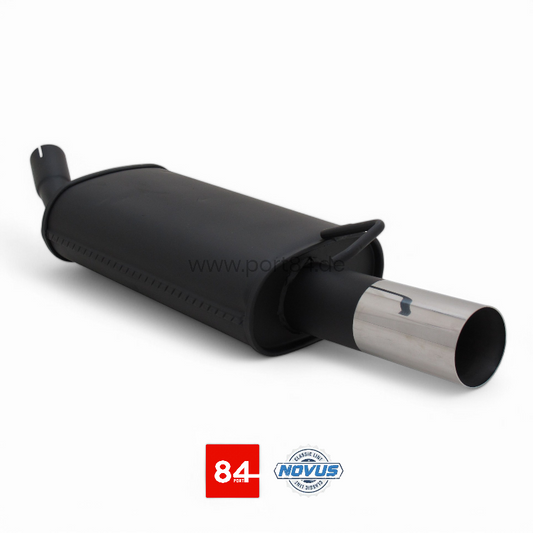 Ford Fiesta MK3 (GFJ) Sportendschalldämpfer 2x76mm RL-Design
PORT84