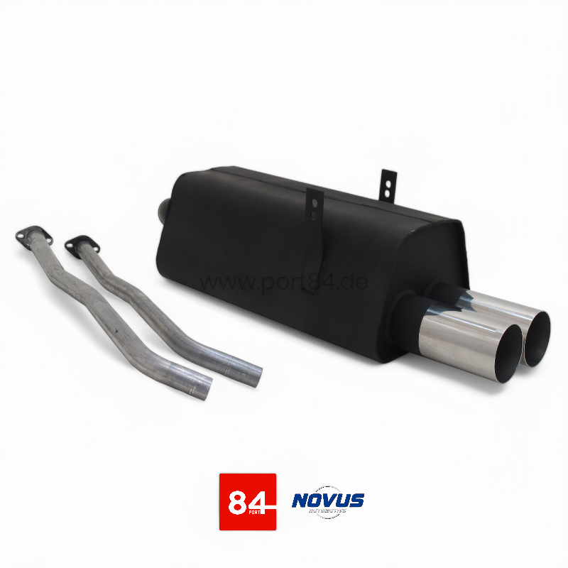 BMW E36 325i Sportendschalldämpfer 2x76mm RL-Design 6 Zylinder
PORT84