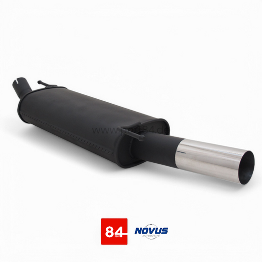 VW Golf 3 / Golf 3 Cabriolet Sportendschalldämpfer 1x76mm RL-Design
PORT84