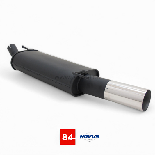 VW Golf 3 / Golf 3 Cabriolet Sportendschalldämpfer 1x90mm RL-Design
PORT84