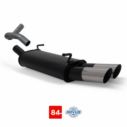 Seat Ibiza (6L) Gruppe N Sportendschalldämpfer 2x76 mm MS-Design
PORT84