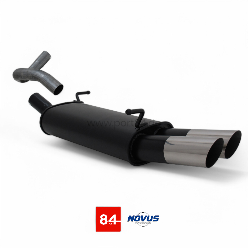 Seat Ibiza (6L) Gruppe N Sportendschalldämpfer 2x76 mm MS-Design
PORT84