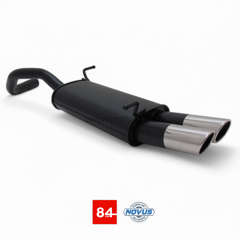 Seat Ibiza (6L) Gruppe N Sportendschalldämpfer 2x76 mm SR-Design
PORT84