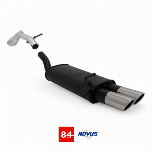 Seat Leon (1M) Sportendschalldämpfer 2x76mm SR-Design
PORT84