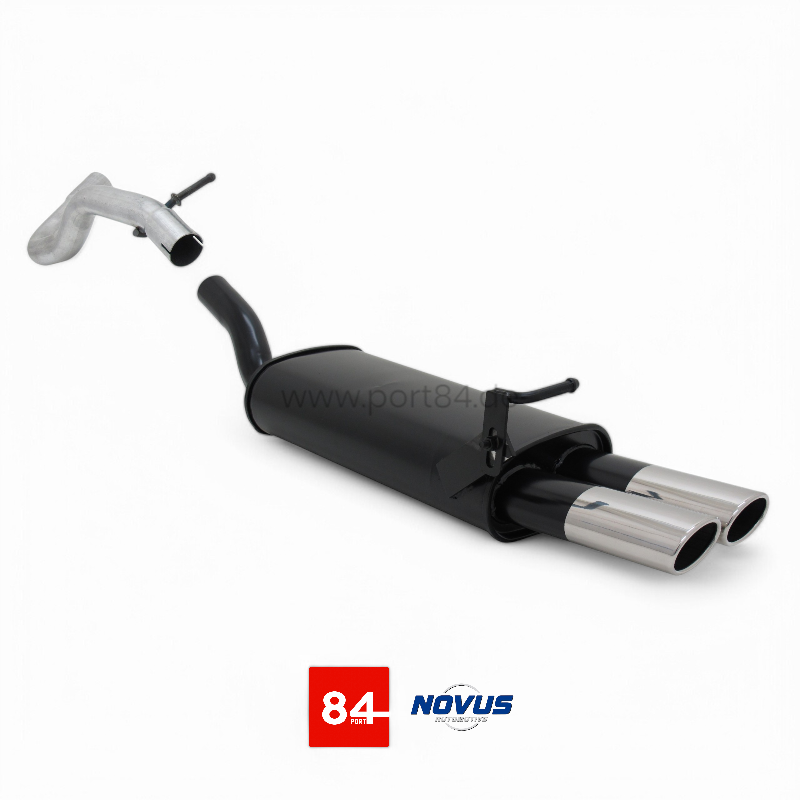 Audi A3 (8L) Sportendschalldämpfer 2x85/58mm AM-Design
PORT84