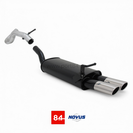 Seat Leon (1M) Sportendschalldämpfer 2x85/58mm AM-Design
PORT84