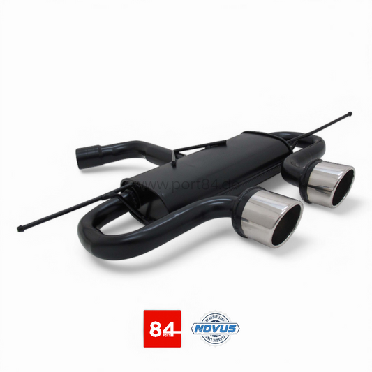 VW Golf 5 (1K) Sportendschalldämpfer 2x100mm SR-Design R32 Look
PORT84