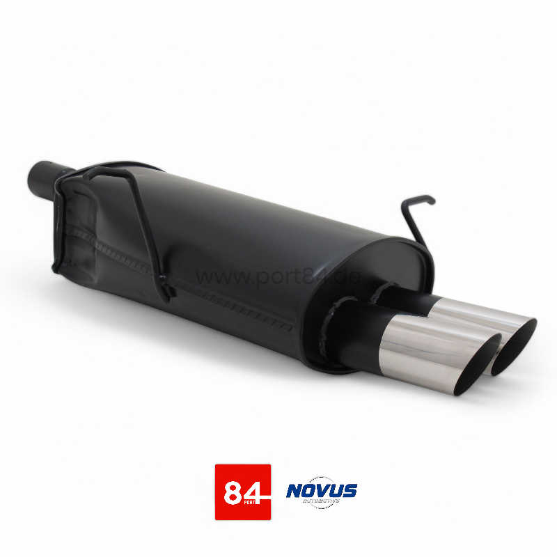BMW E46 320i/323i/328i einflutig Sportendschalldämpfer 2x76mm MS-Design
PORT84