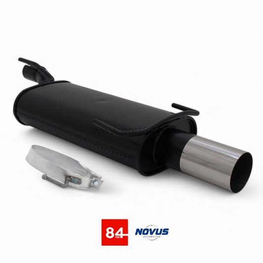 Opel Astra F Sportendschalldämpfer 1x90mm RL-Design
PORT84