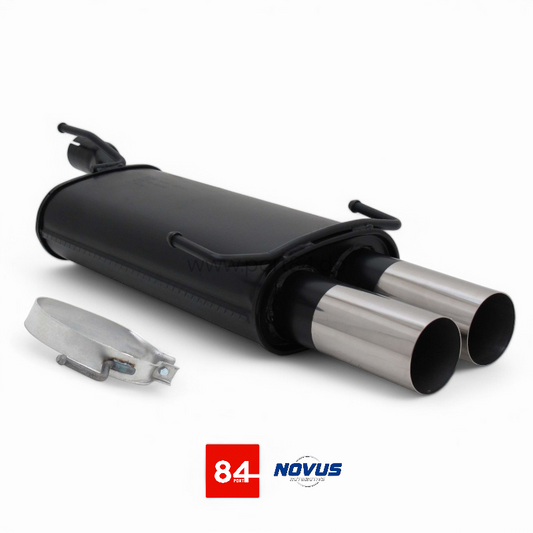 Opel Astra F Sportendschalldämpfer 2x76mm RL-Design
PORT84