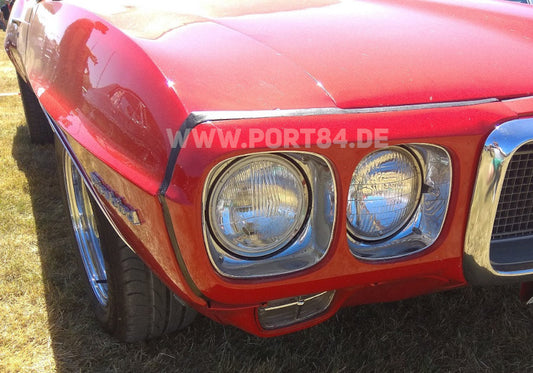 Pontiac Firebird TransAm 4x Scheinwerfer E-Prüfzeichen Umrüstung USA EU PORT84