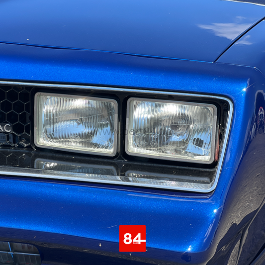 Pontiac Firebird TransAm Esprit Formula 4x headlight E-mark conversion