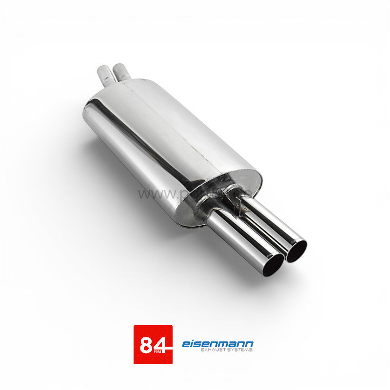 BMW E30 M3 Eisenmann Endschalldämpfer 2x70mm gerade