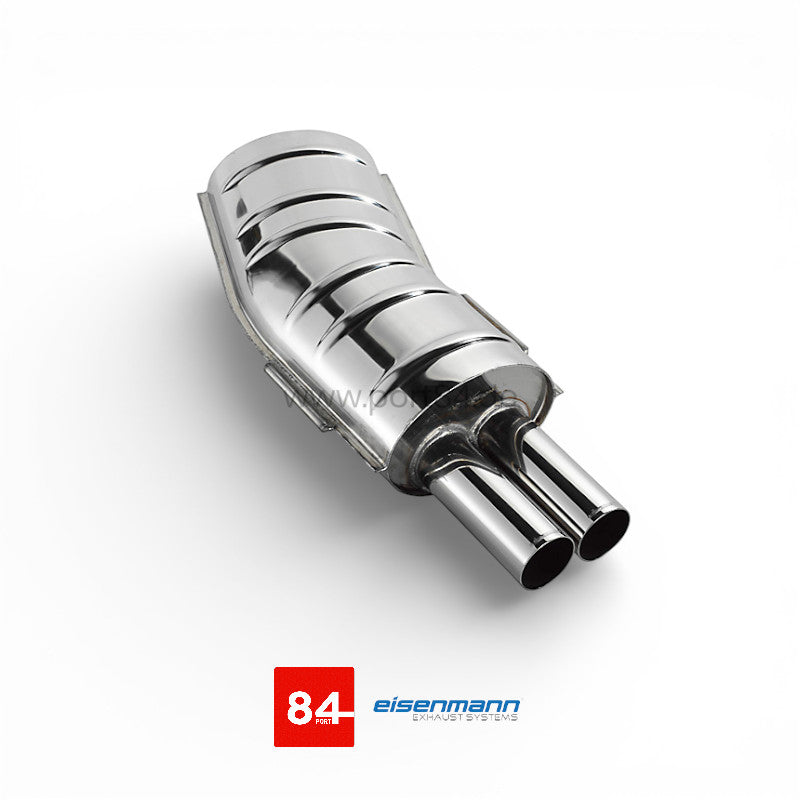 BMW E36 Eisenmann Endschalldämpfer 2x70mm / 318is