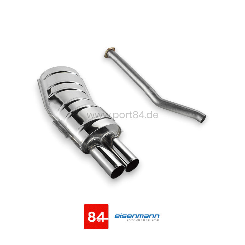 BMW E36 320i / 323i Eisenmann Endschalldämpfer 2x76mm