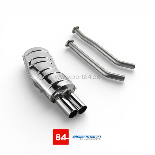 BMW E36 325i / 328i Eisenmann Endschalldämpfer 2x76mm