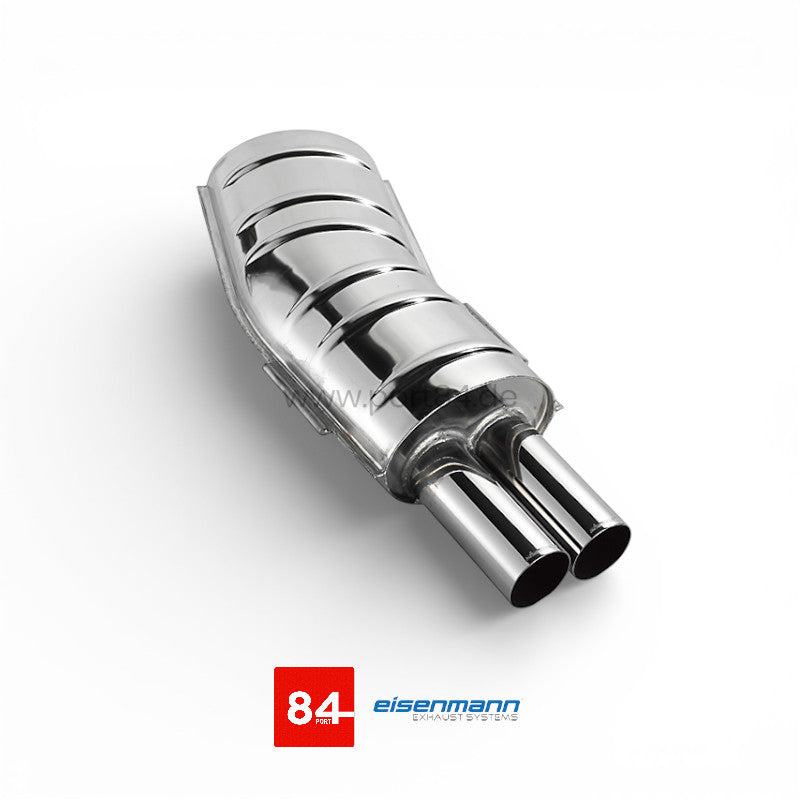 BMW E36 Eisenmann Endschalldämpfer 2x76mm / 318is