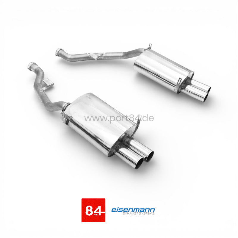 BMW Z3 M E36/7 Eisenmann Endschalldämpfer 4x83mm