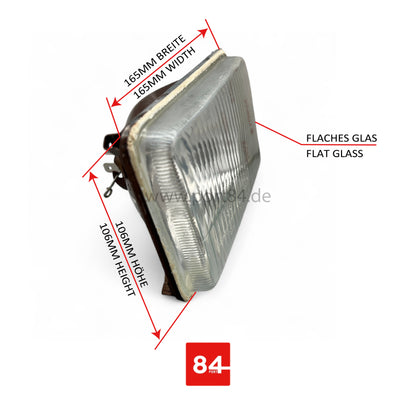 VW Golf 1 / 2 Taifun Front Scheinwerfer Kit mit E-Prüfzeichen