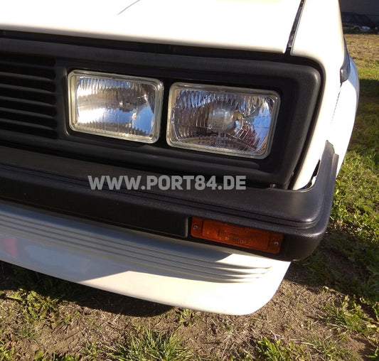 +VW Golf 1 2 Taifun Votex Front 4x Scheinwerfer EU E-Prüfzeichen Port84