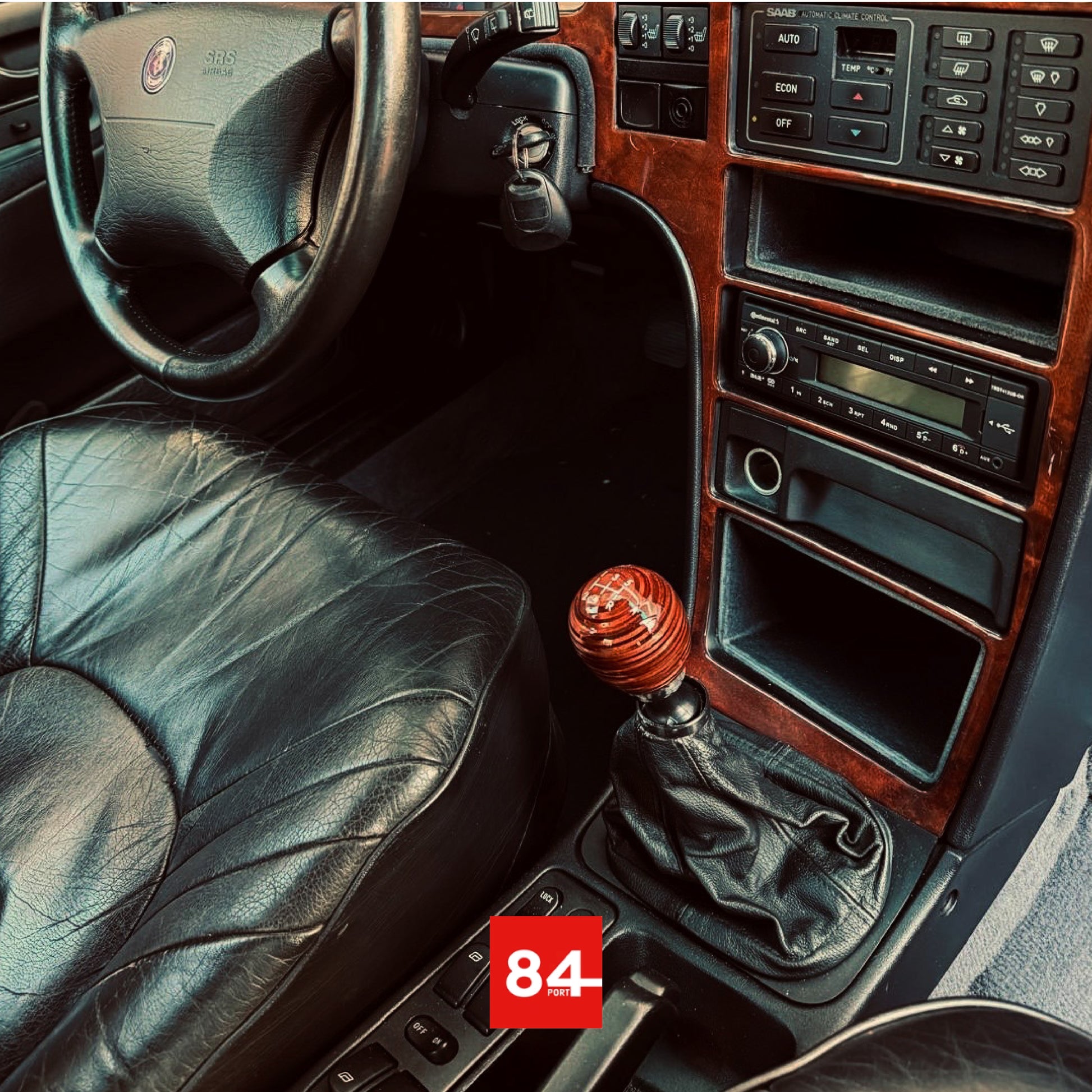 Saab 9000 Echtholz Schaltknauf