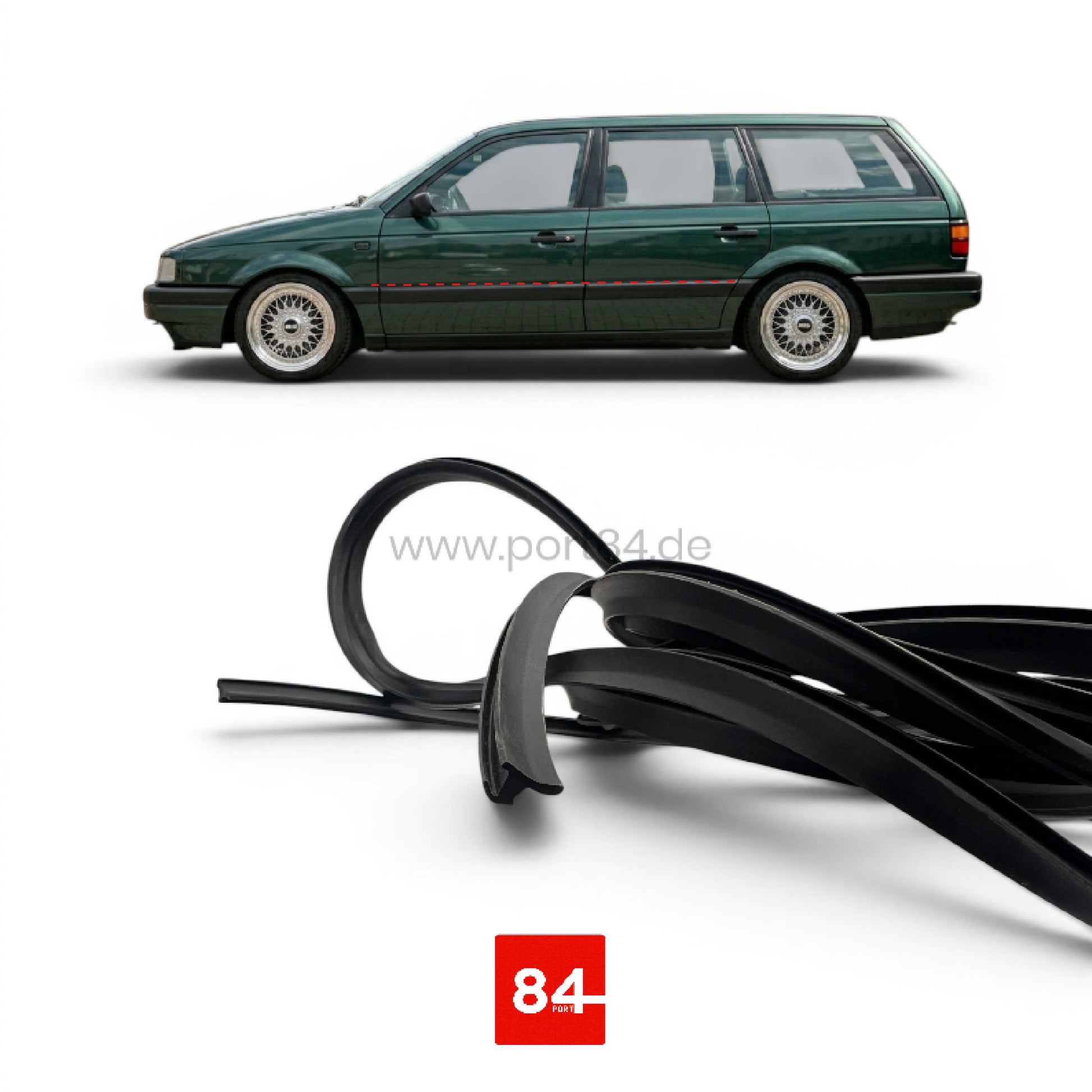 Dichtung Seitenverkleidung für VW Passat B3 inkl. GT