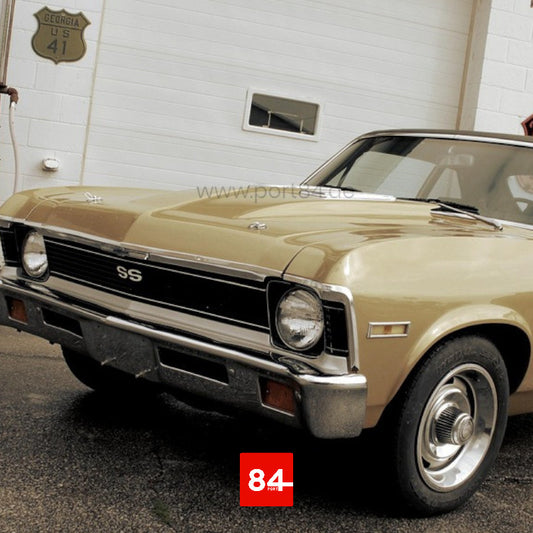 Chevrolet Chevelle SS Malibu US-Scheinwerfer Umrüstung mit E-Prüfzeichen