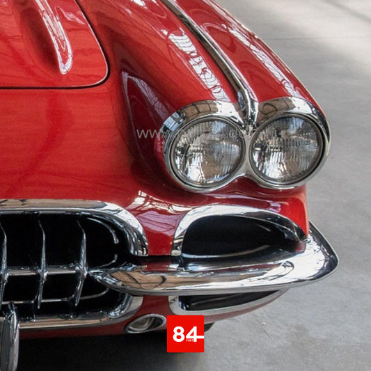 Chevrolet Chevy Corvette C1 C2 C3 Stingray 4x Scheinwerfer EU E-Prüfzeichen