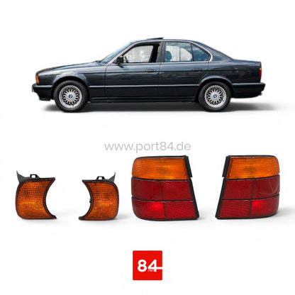 Rückleuchten & Blinker Set für BMW 5er E34 Limousine