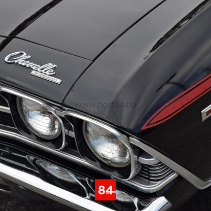 Chevrolet Chevelle SS Malibu US-Scheinwerfer Umrüstung mit E-Prüfzeichen