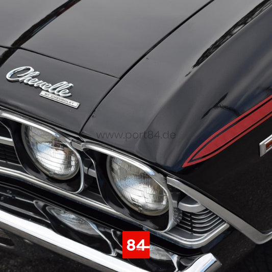 Chevrolet Chevelle SS Malibu US-Scheinwerfer Umrüstung mit E-Prüfzeichen