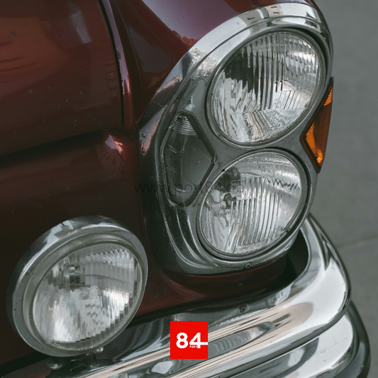 Mercedes S-Klasse W111 4x Scheinwerfer US EU Umrüstung E-Prüfzeichen W108 W110