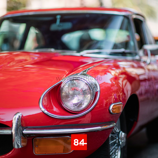Jaguar Mark 2 E-Type XK-E Scheinwerfer mit E-Prüfzeichen