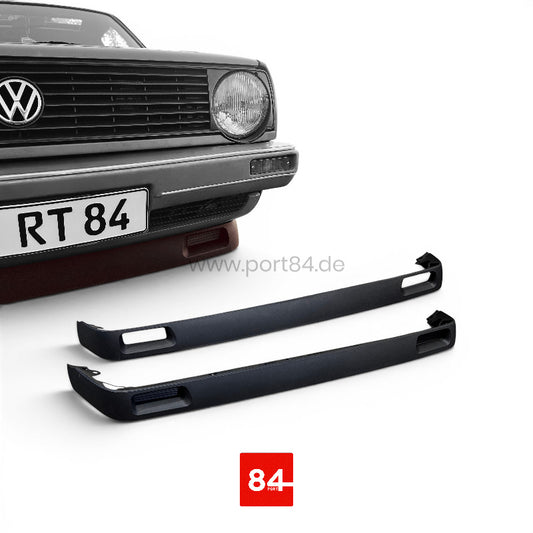 Frontlippe für schmale Stoßstange VW Golf 2 / Jetta 2 - GTI 16V Optik