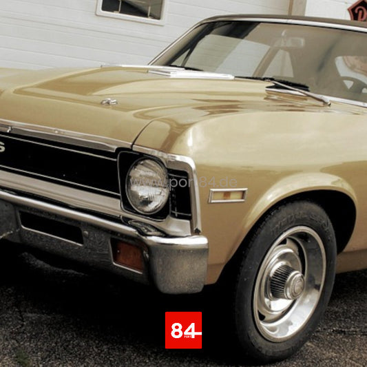 Chevrolet Chevy Nova Serien 111 113 114 1X 1Y Scheinwerfer Umrüstung mit E-Prüfzeichen